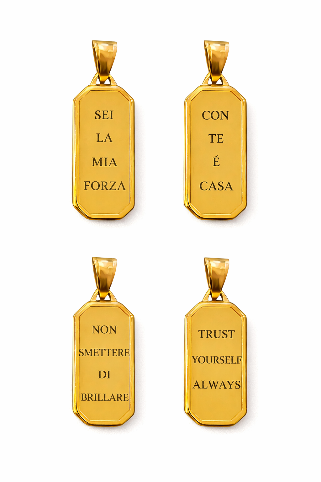 Ciondolo Parole d’oro