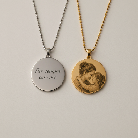 Collana Personalizzata con Foto e/o Incisione