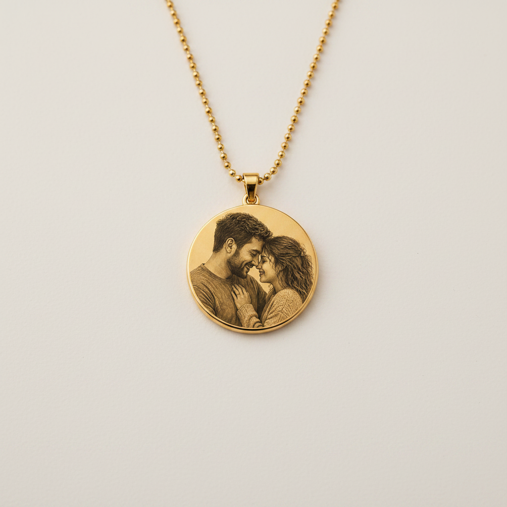 Collana Personalizzata con Foto e/o Incisione