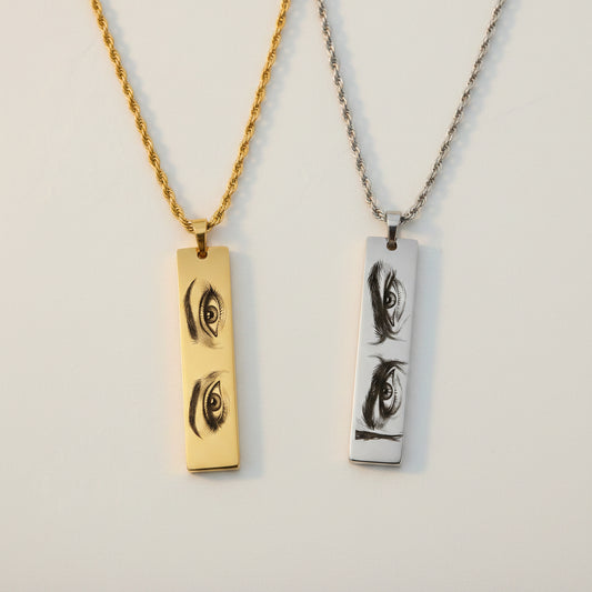 Collana Ricordo Inciso