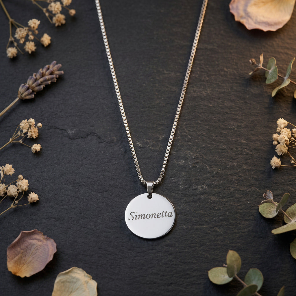 Collana Personalizzata con Foto e/o Incisione 2