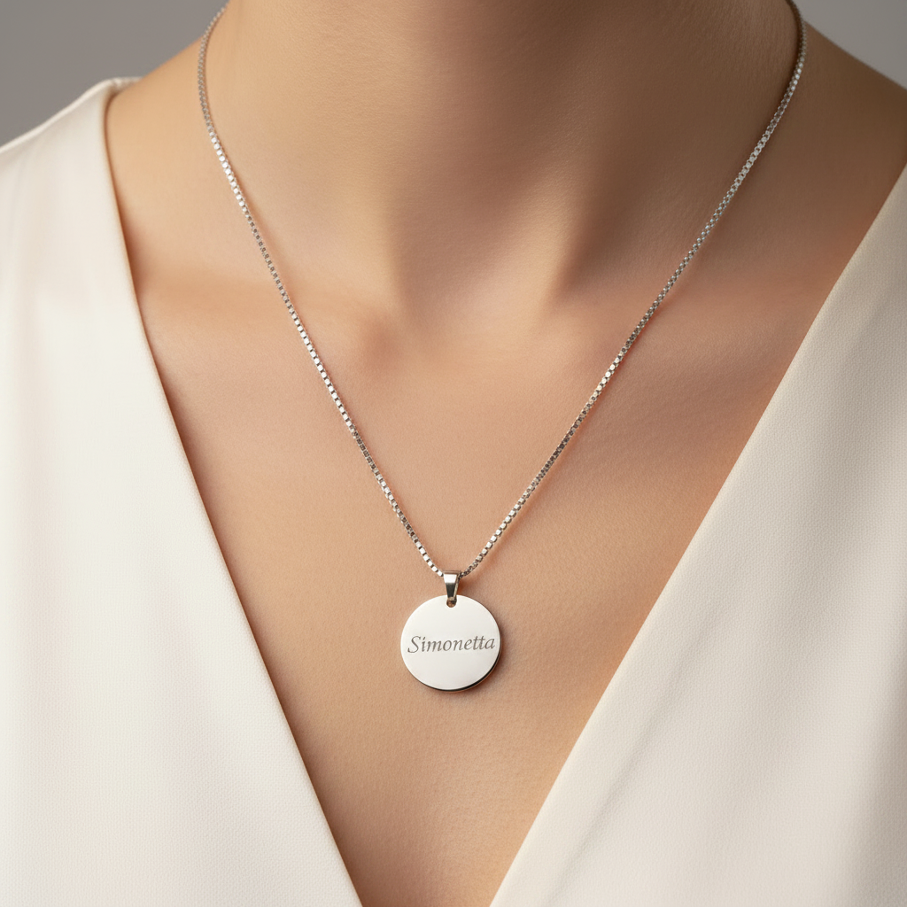 Collana Personalizzata con Foto e/o Incisione 2