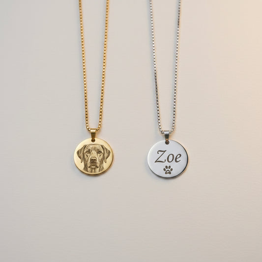 Collana Personalizzata con Foto e/o Incisione 2