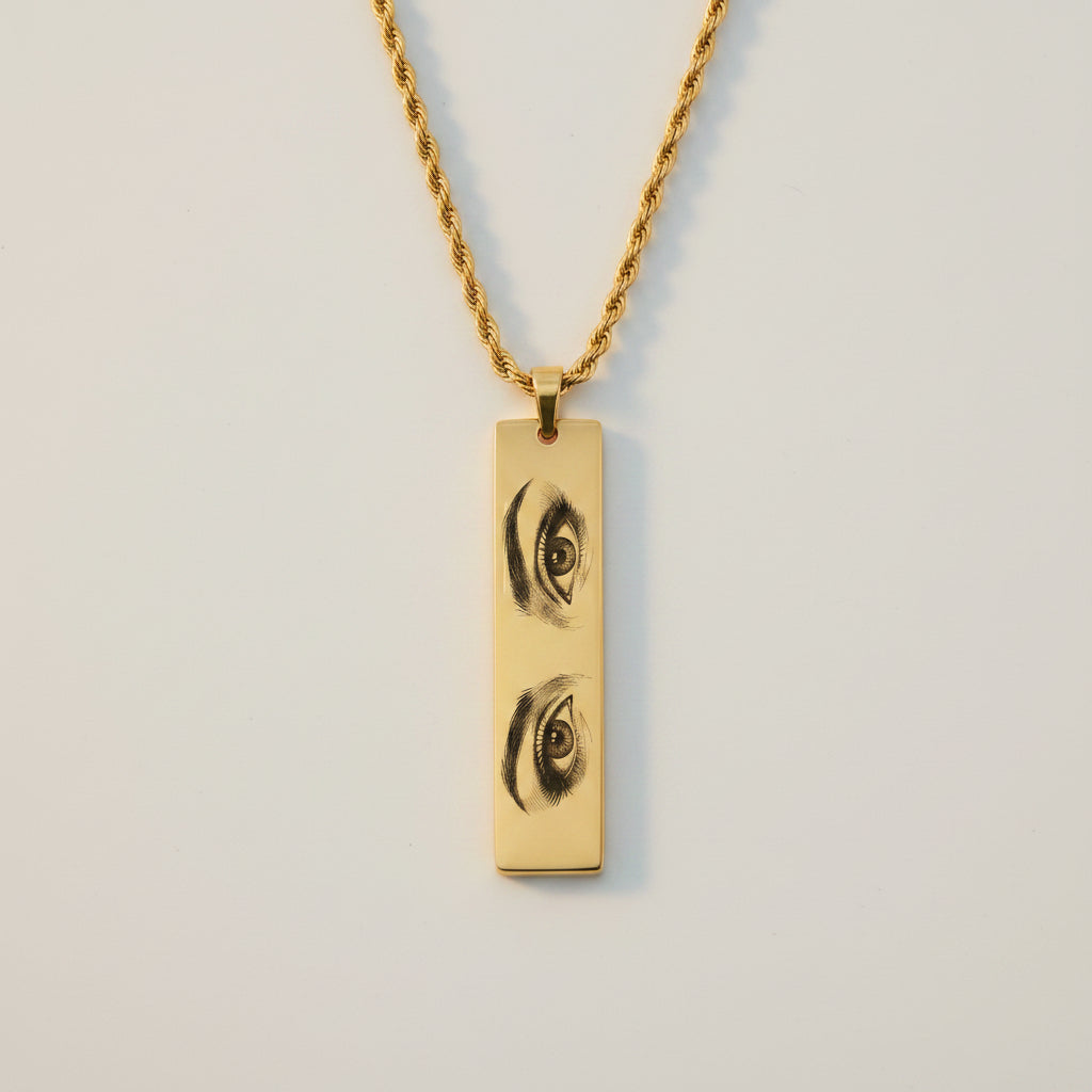 Collana Ricordo Inciso